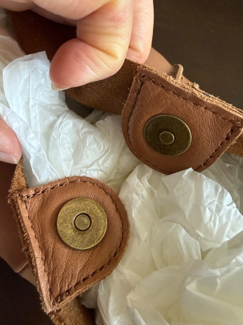 The Sak Los Feliz leather crossbody with laser cutouts. - Picture 14 of 16